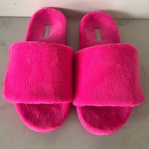 Vionic Womens Dream Pink Cozy Slide Slippers Shoes womens 7 orthopedic sandals